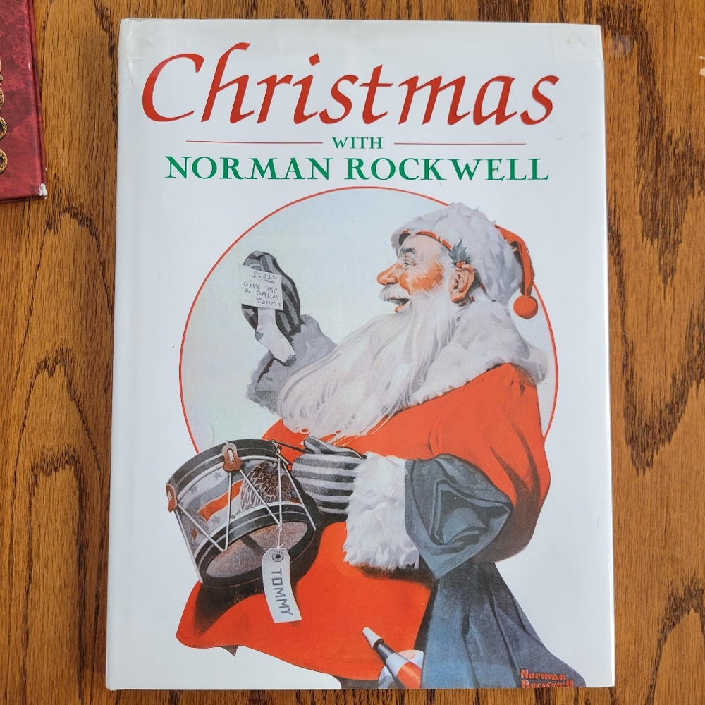 Christmas With Norman Rockwell Oversized Book ~ Holiday ~ Santa ~ FINAL …